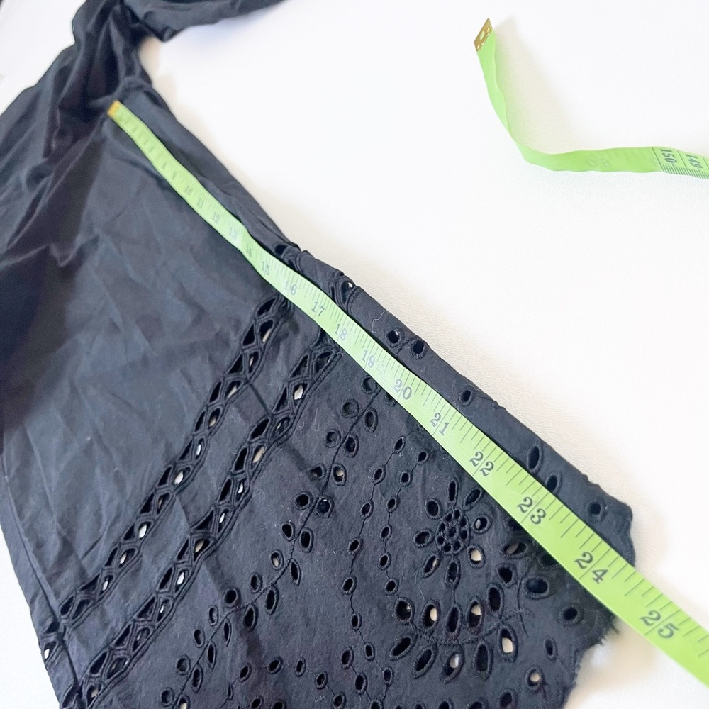 Madewell Eyelet Frilled-Strap Jumpsuit Size 8 - Picture 12 of 16